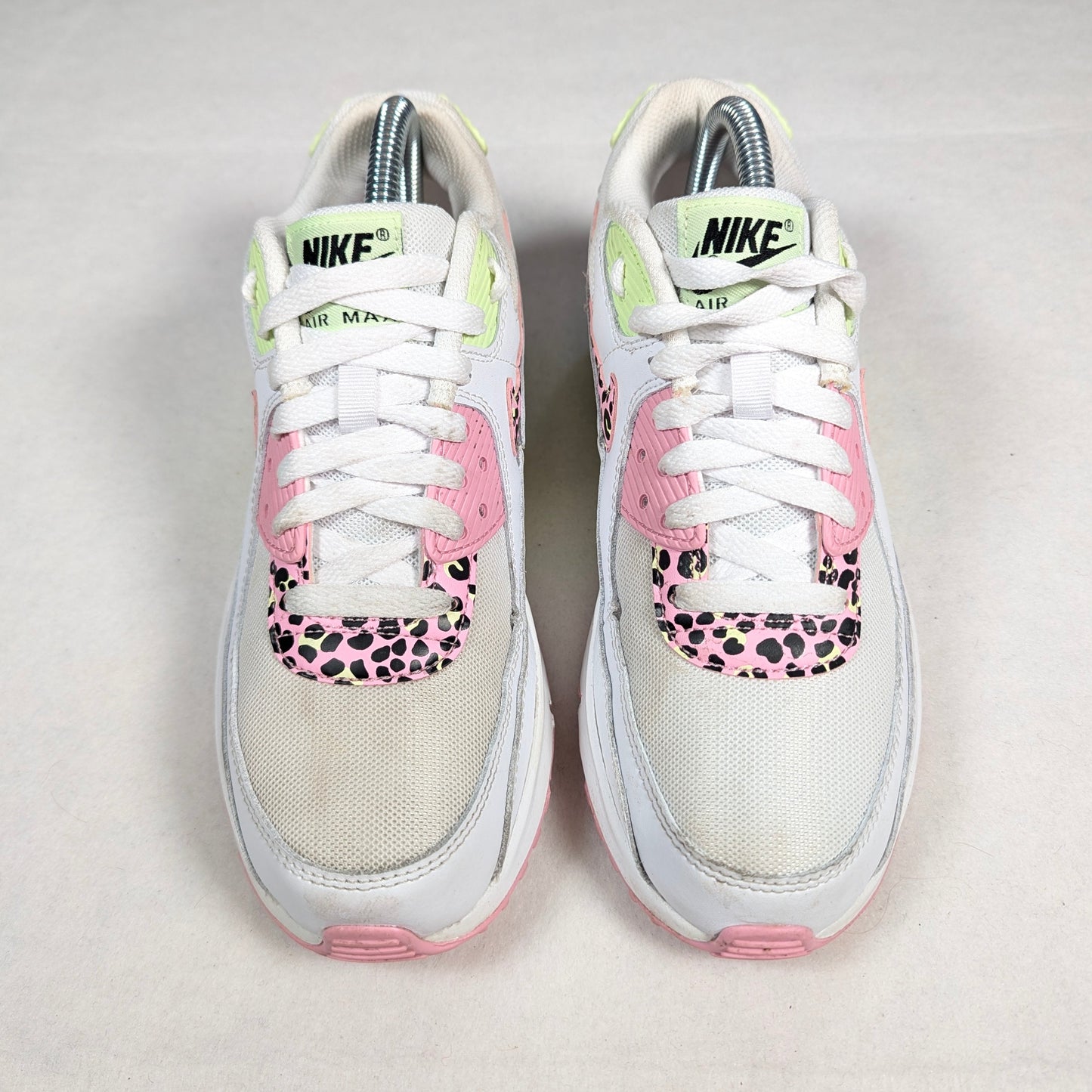 Nike Air Max 90 Pink Barely Volt Streetwear Runners (UK5.5) [Very Good]
