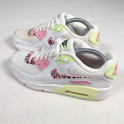 Nike Air Max 90 Pink Barely Volt Streetwear Runners (UK5.5) [Very Good]