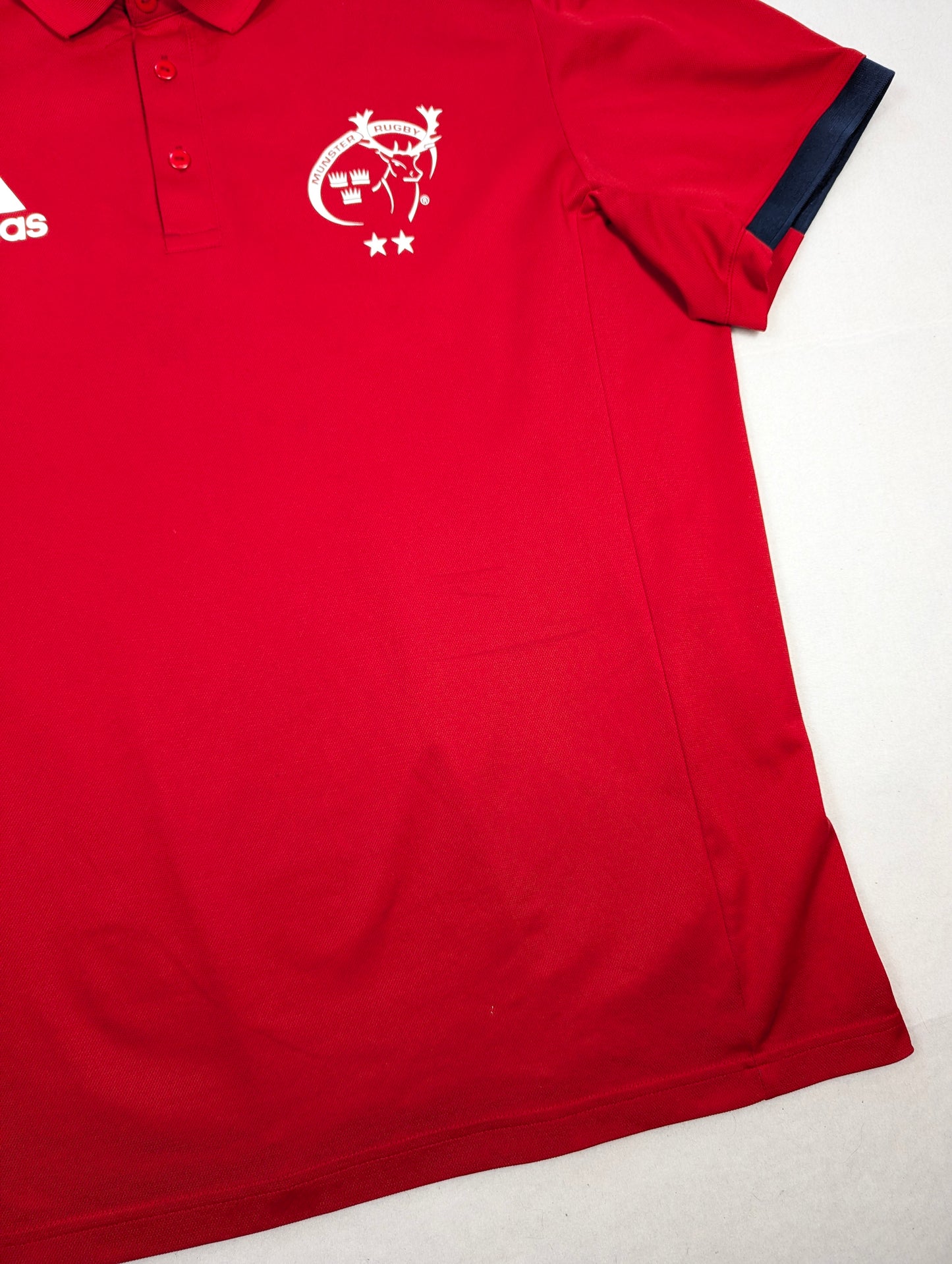 Munster adidas Rugby Polo Shirt 2018 (XL) [Good]