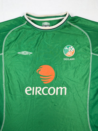 Republic of Ireland Umbro Football Jersey 2001 (XL) [Fair]