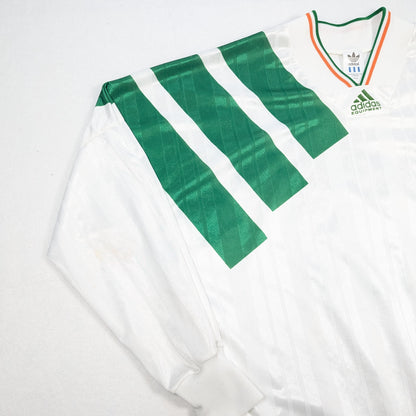 Republic of Ireland Player Issue adidas Football Jersey 1992 #23 (L) [Good]