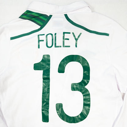 Republic of Ireland Player Issue Umbro Football Jersey 2012 Kevin Foley #13 (M) [Very Good]
