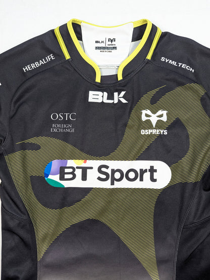 Ospreys BLK Rugby Jersey 2015 (M) [Excellent]