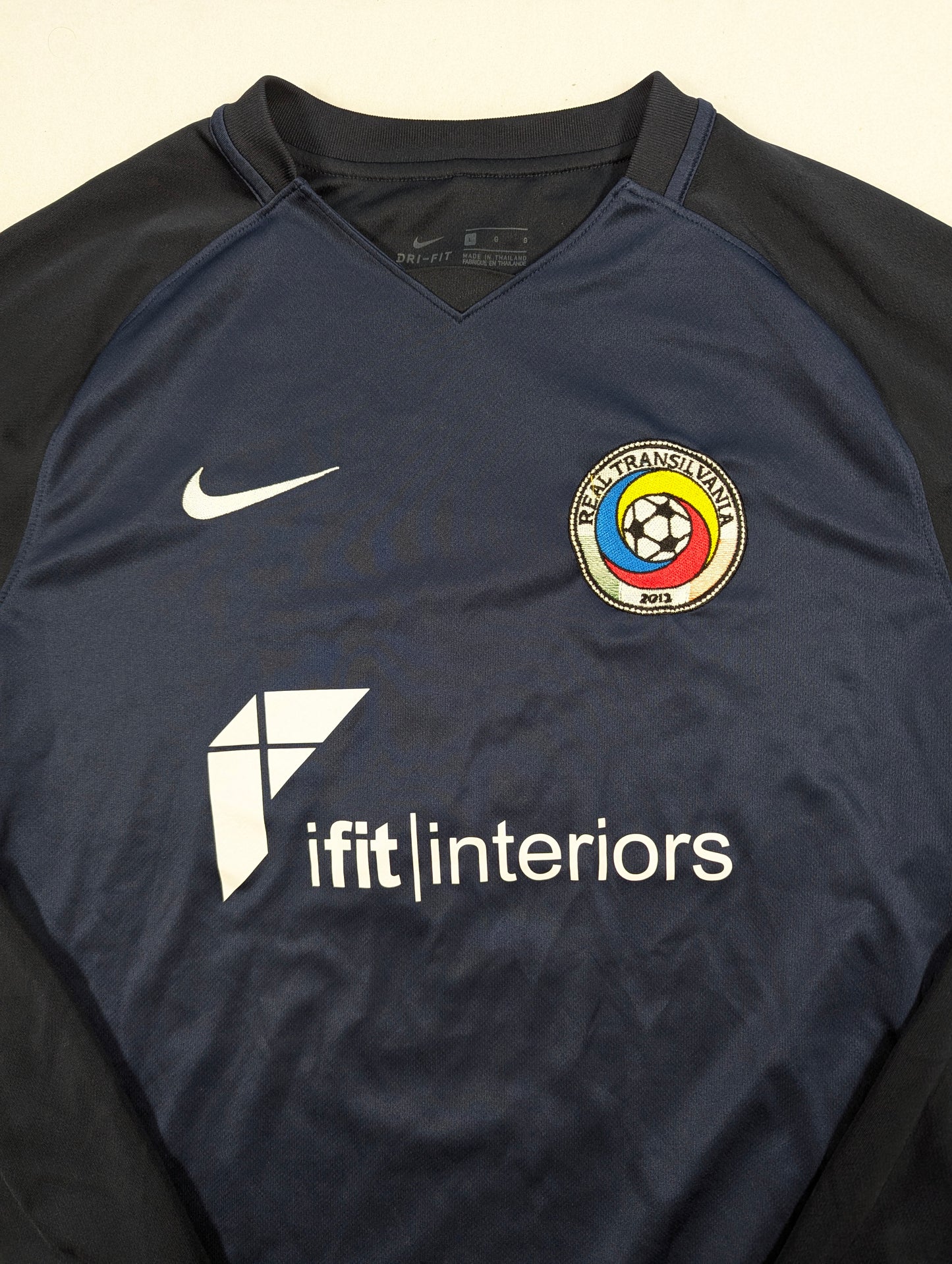 Real Transilvania Player Issue Nike Football Jersey 2010s #3 (L) [Very Good]
