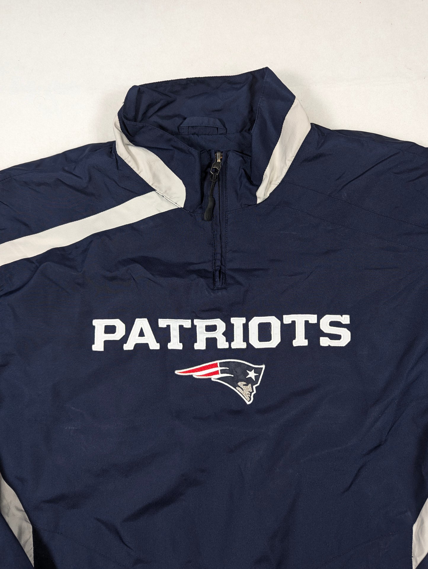New England Patriots Reebok American Football Jacket 2010s (M) [Very Good]