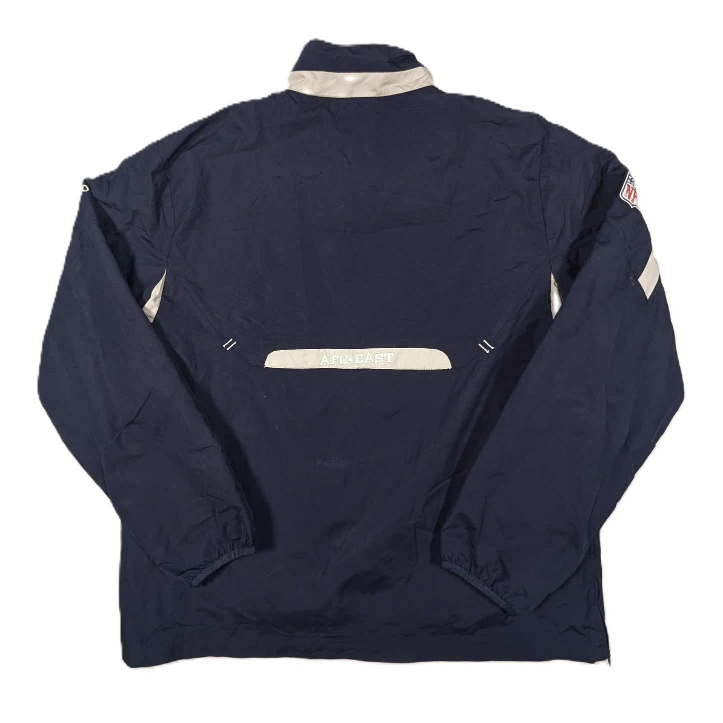 New England Patriots Reebok American Football Jacket 2010s (M) [Very Good]