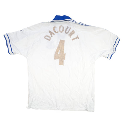Everton Umbro Football Jersey 1998 Dacourt #4 (XL) [Average]