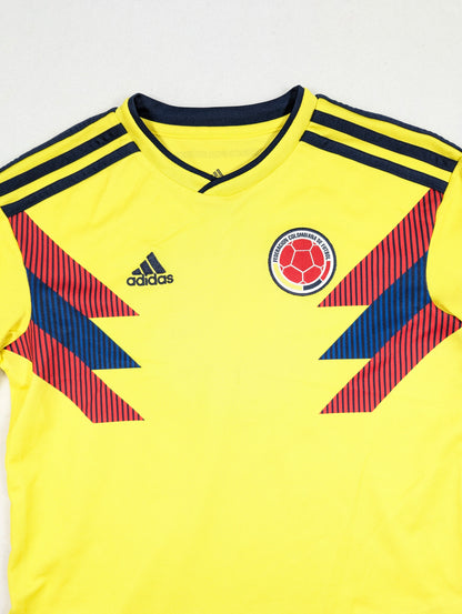 Colombia adidas Football Jersey 2018 (11-12 Years) [Very Good]