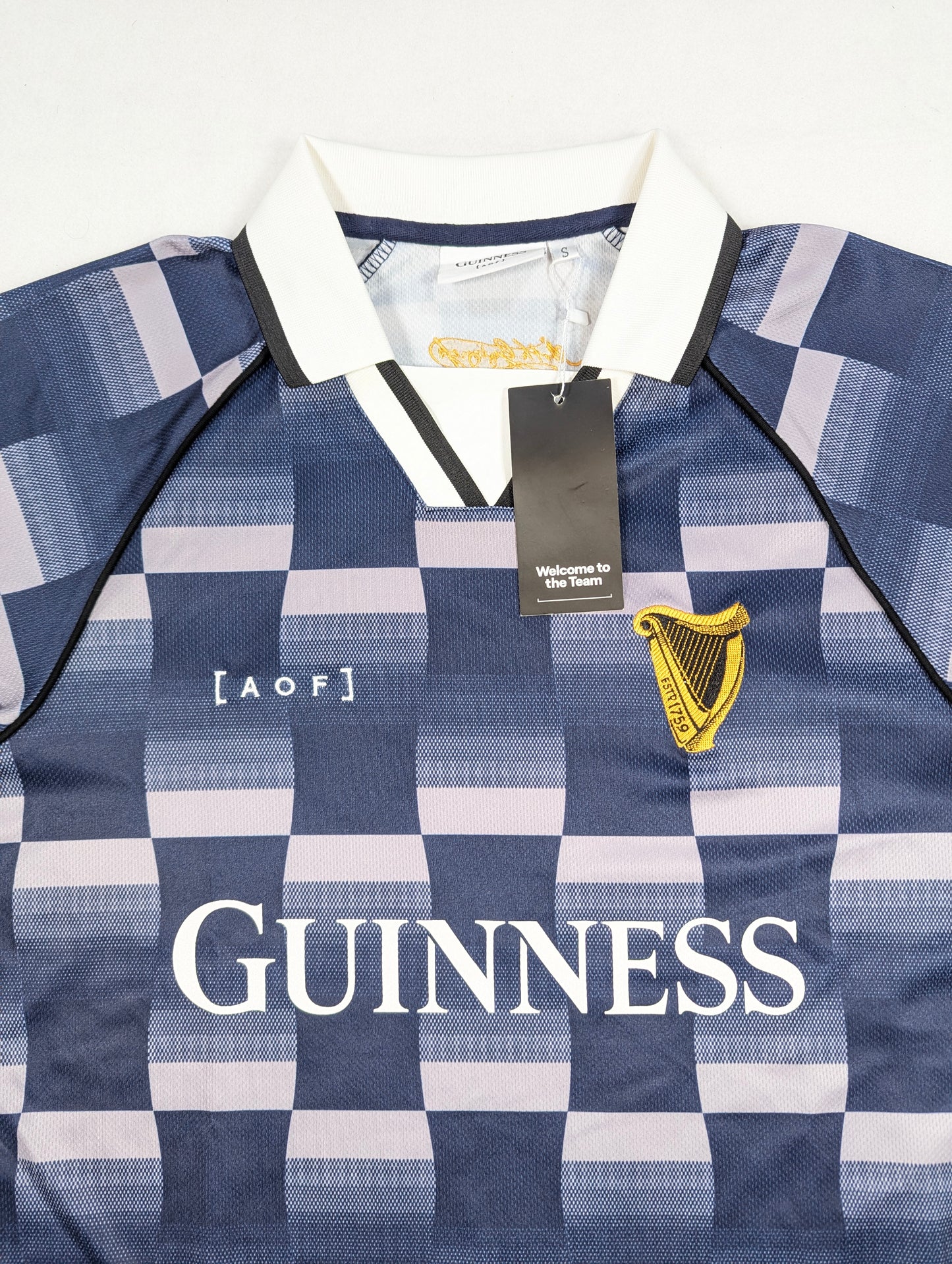 Guinness x Art of Football AOF Streetwear Jersey (S) [New]