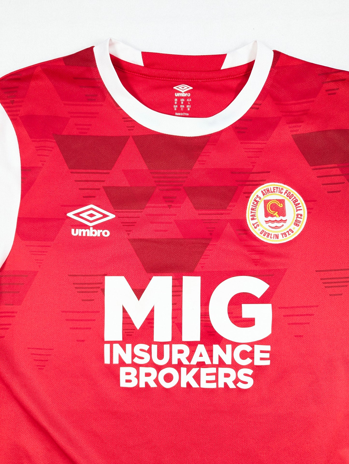 St Patricks Athletic Umbro Football Jersey 2020 (M) [Very Good]