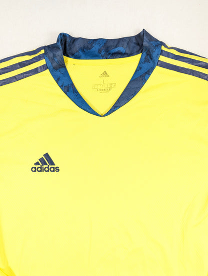 Yellow adidas Football Jersey 2020 (L) [Excellent]