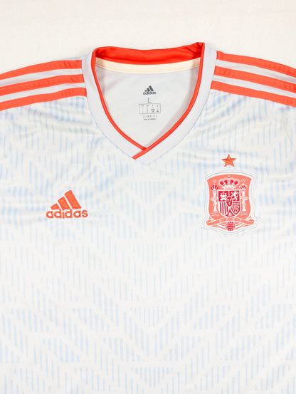 Spain adidas Football Jersey 2018 (L) [Excellent]