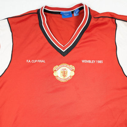 Manchester United adidas Football Jersey Retro FA Cup Final 1985 #7 (XL) [Good]
