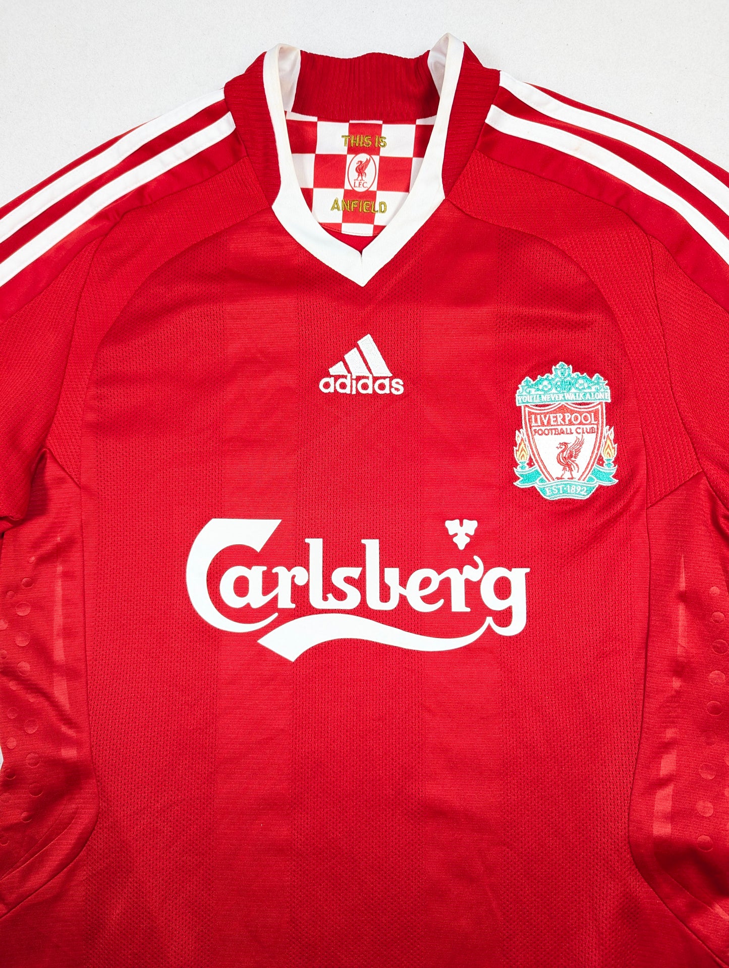 Liverpool adidas Football Jersey 2008 (S) [Very Good]
