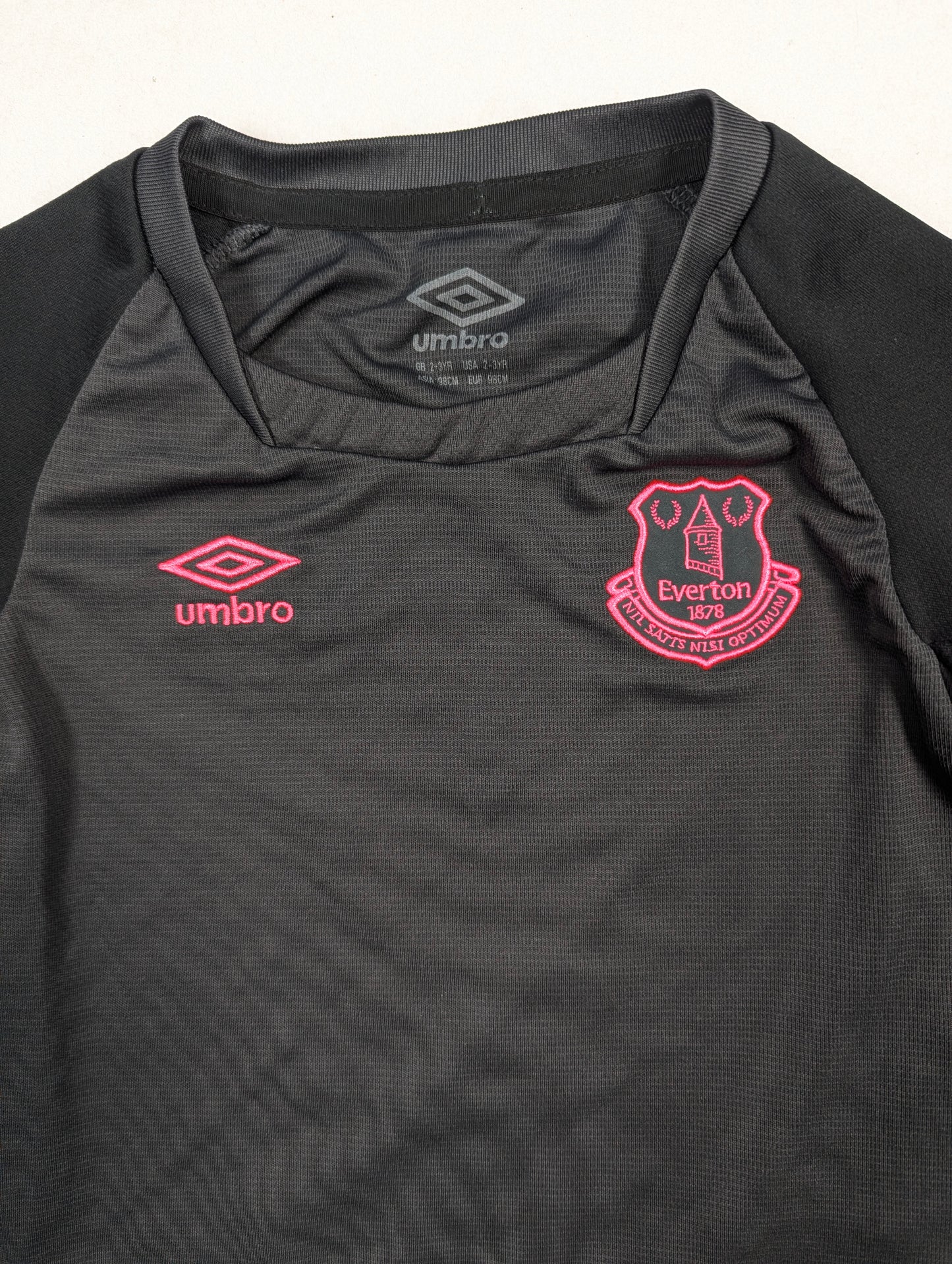 Everton Umbro Football Jersey 2018 (2-3 Years) [Very Good]