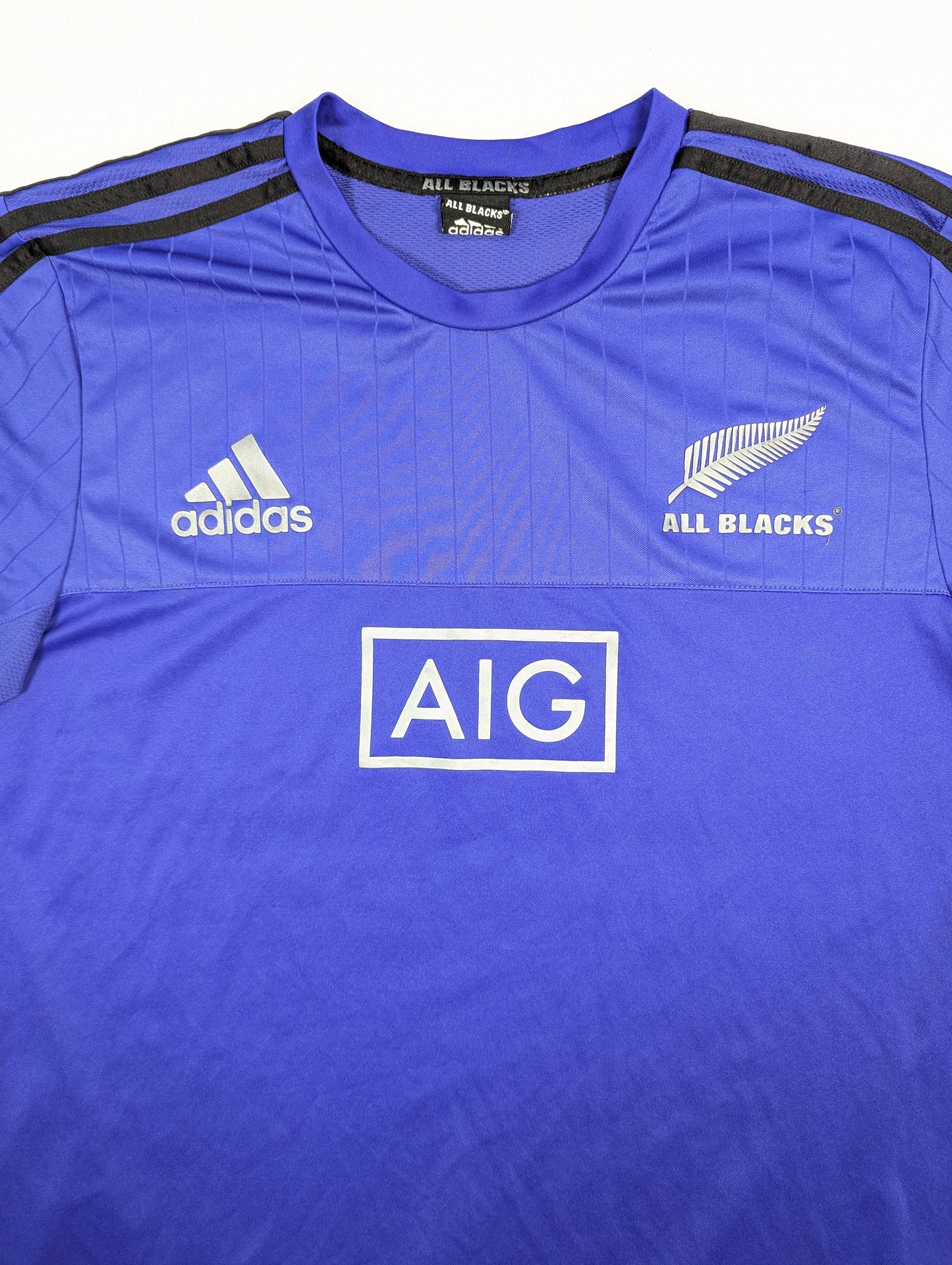New Zealand All Blacks Player Issue adidas Rugby Jersey 2015 Ma'a Nonu (XL) [Very Good]