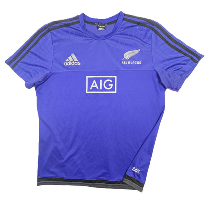 New Zealand All Blacks Player Issue adidas Rugby Jersey 2015 Ma'a Nonu (XL) [Very Good]