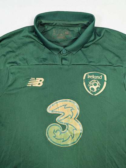 Republic of Ireland New Balance Football Jersey 2019 (M) [Fair]