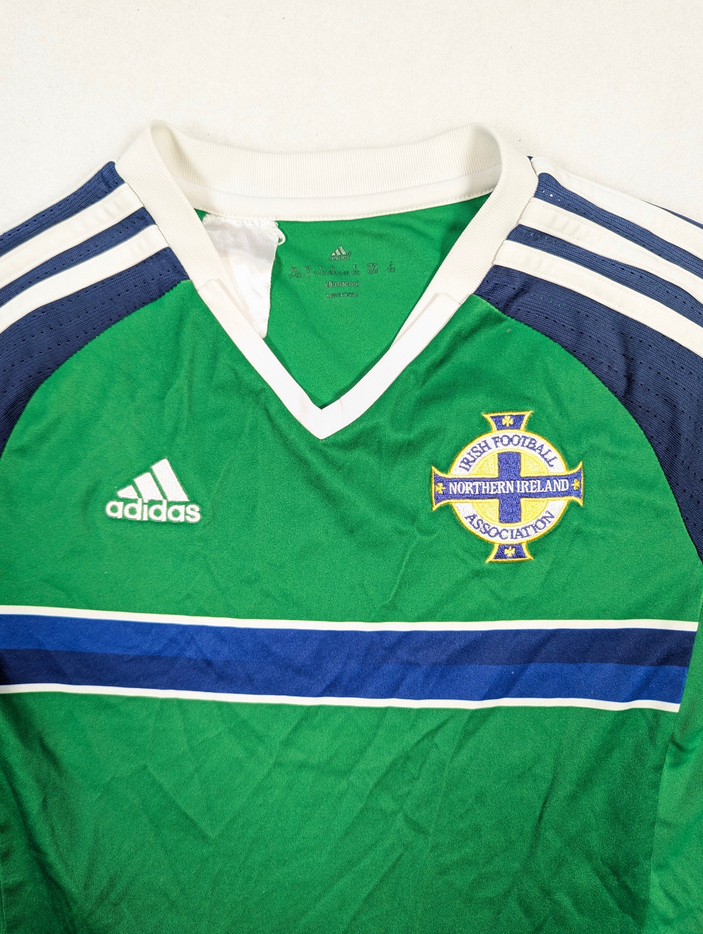 Northern Ireland adidas Football Jersey 2016 (11-12 Years) [Good]