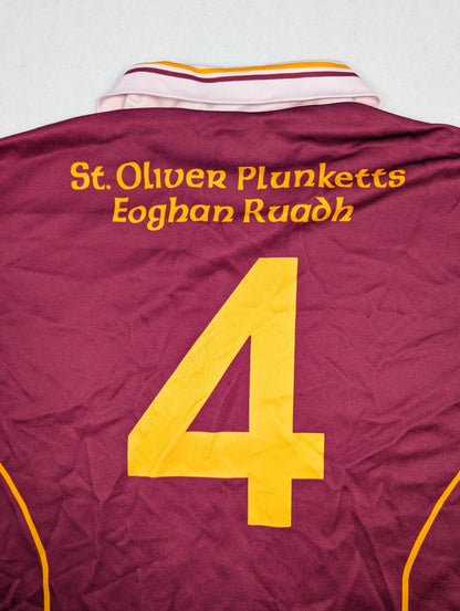 St. Oliver Plunkett Eoghan Ruadh Player Issue O'Neills GAA Jersey 2005 #4 (XL) [Good]