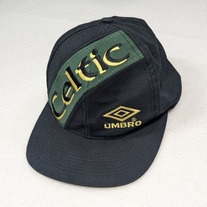 Celtic Umbro Football Cap 1990s (One Size Kids) [Excellent]