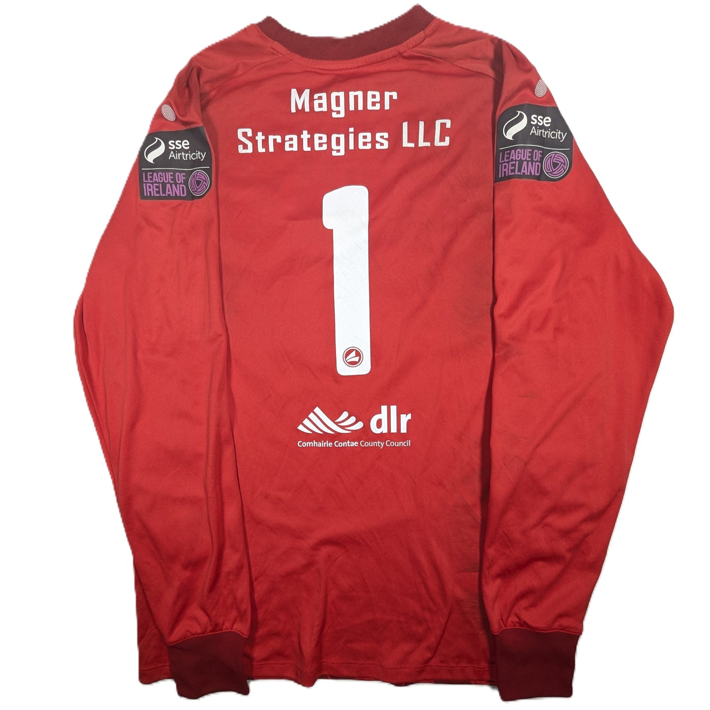 DLR Waves Player Issue Jako Football Jersey 2022 #1 (L) [Fair]
