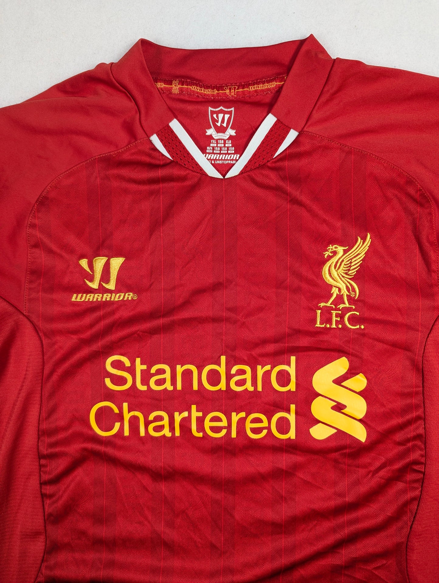 Liverpool Warrior Football Jersey 2013 (14-16 Years) [Very Good]