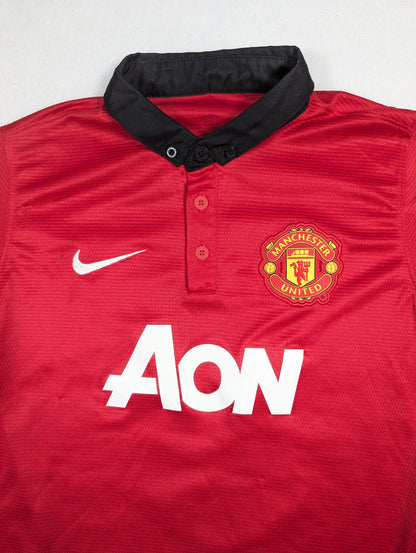 Manchester United Nike Football Jersey 2013 Juan Mata #8 (10-12 Years) [Fair]