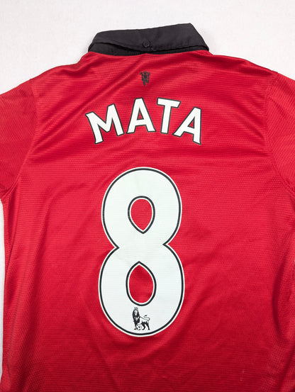Manchester United Nike Football Jersey 2013 Juan Mata #8 (10-12 Years) [Fair]