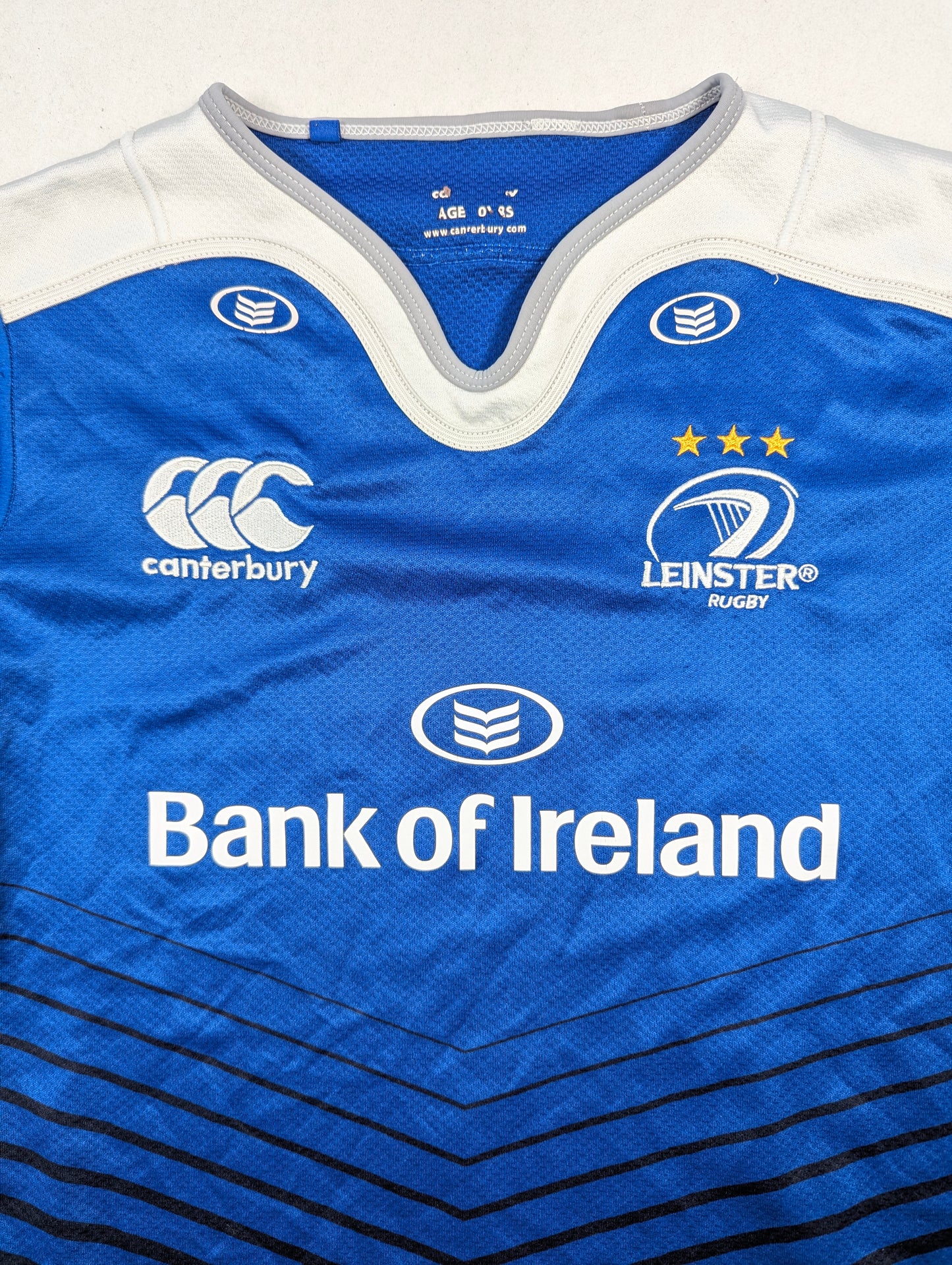 Leinster Canterbury Rugby Jersey 2015 (10 years) [Fair]