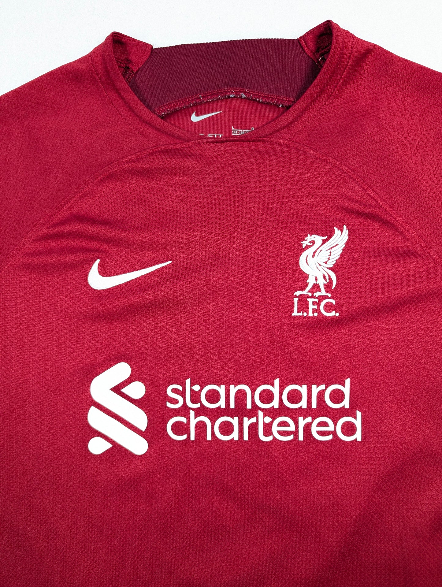 Liverpool Nike Football Jersey 2022 Virgil Van Dyke #4 (12-13 Years) [Fair]