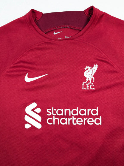 Liverpool Nike Football Jersey 2022 Virgil Van Dyke #4 (12-13 Years) [Fair]
