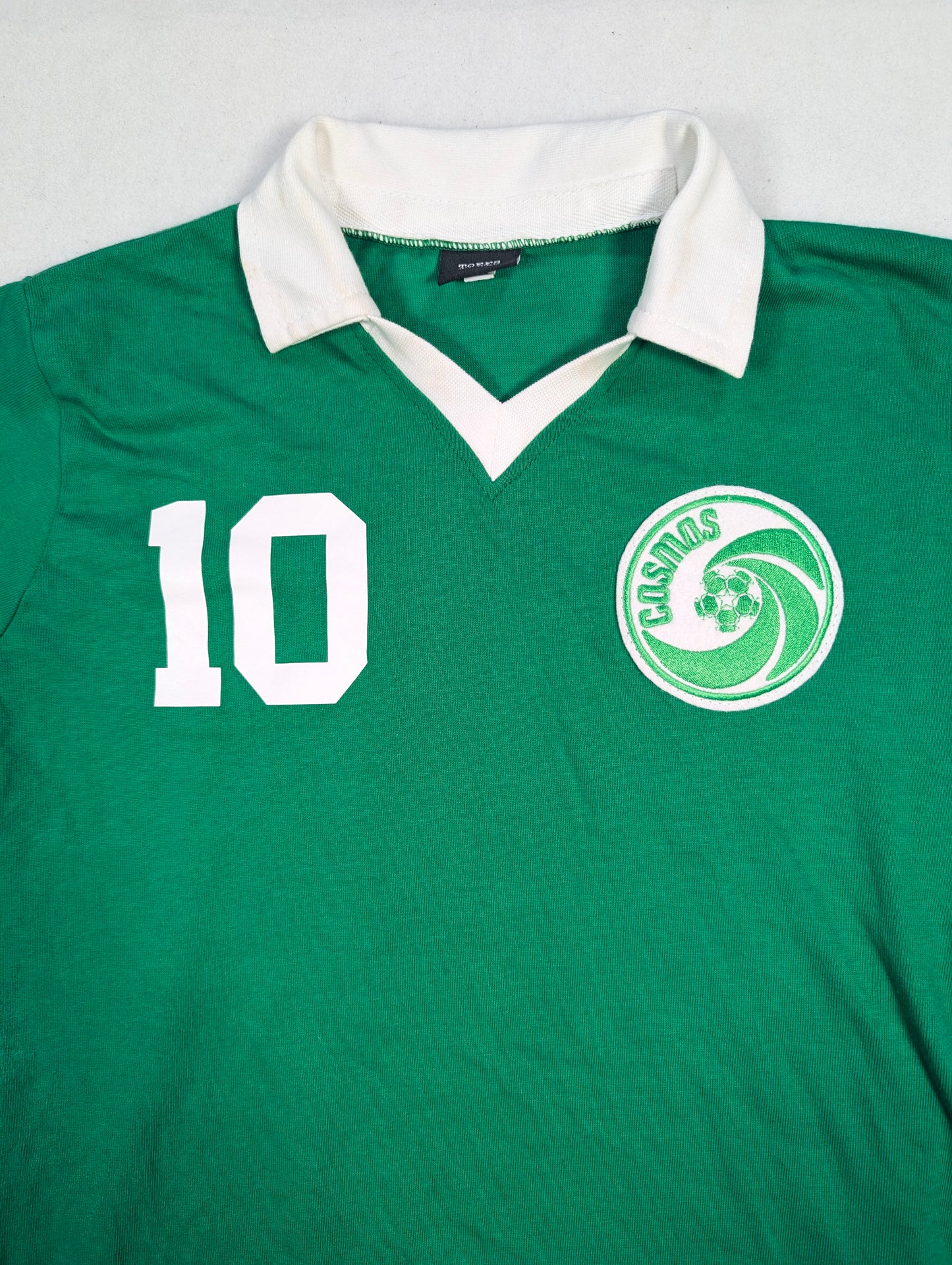 New York Cosmos Toffs Football Jersey Retro Pele #10 (12-13 Years) [Very Good]