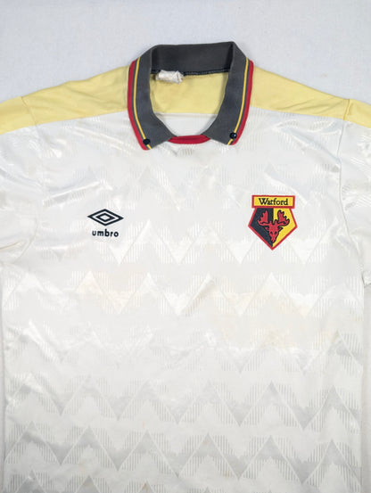 Watford Umbro Football Jersey 1988 (S) [Average]