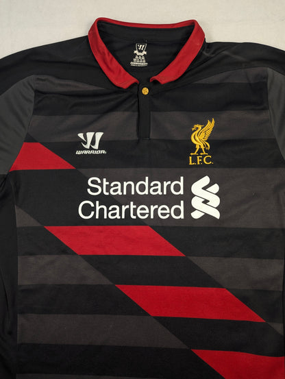 Liverpool Warrior Football Jersey 2014 (XL) [Fair]