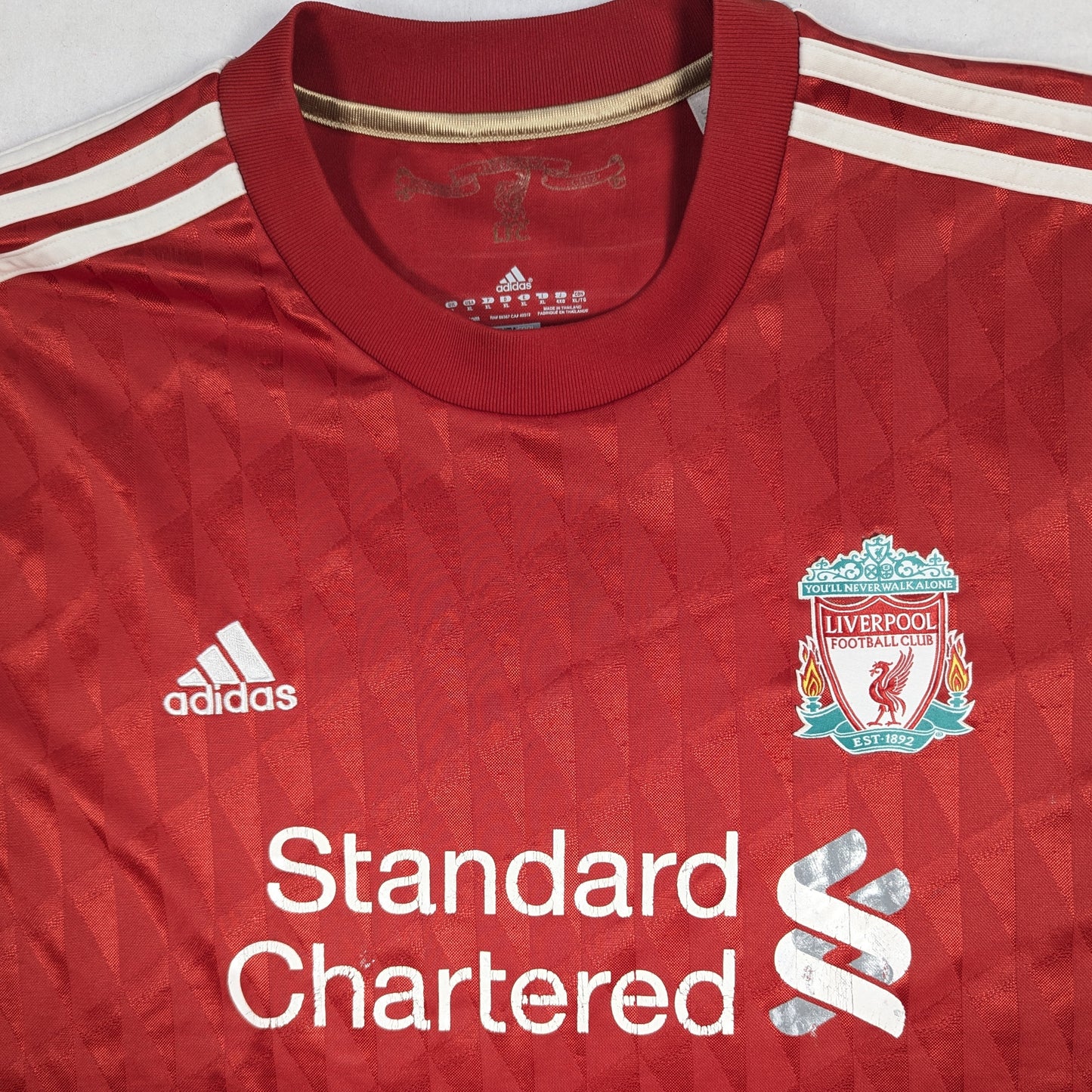 Liverpool adidas Football Jersey 2010 (XL) [Fair]