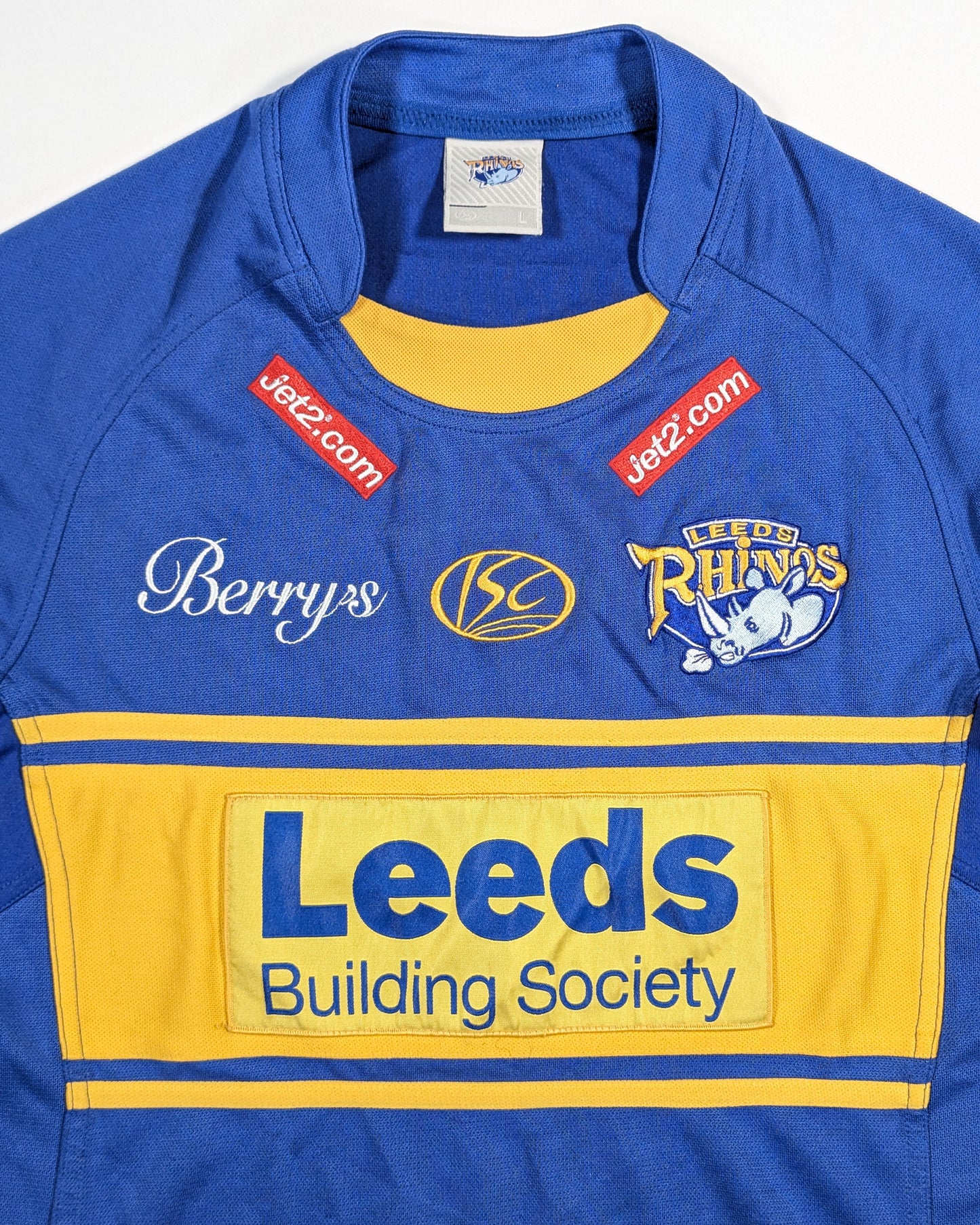 Leeds Rhinos ISC Rugby League Jersey 2010 (L) [Fair]