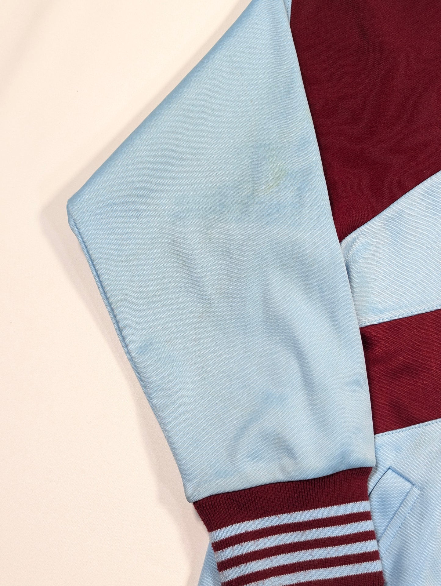 West Ham Score Draw Football Jacket Retro Wembley 1980 (L) [Good]