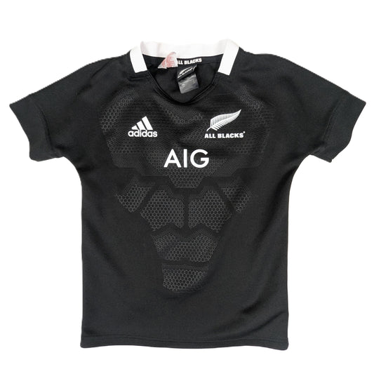 New Zealand All Blacks adidas Rugby Jersey 2021 (9-10 Years) [Very Good]