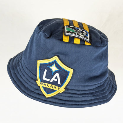 LA Galaxy adidas Football Bucket Hat 2007 (M)♻️ Upcycled  [Excellent]