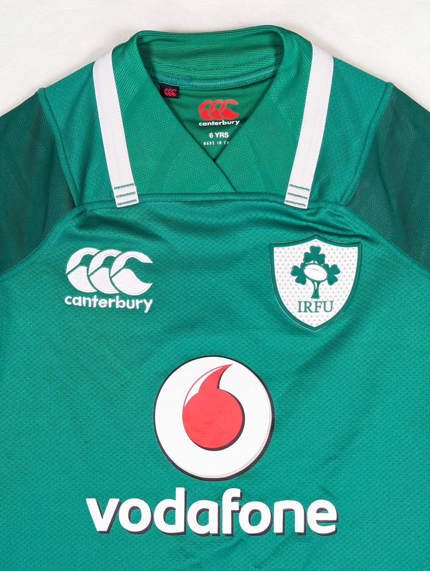 Ireland Canterbury Rugby Jersey 2017 (6 Years) [Very Good]