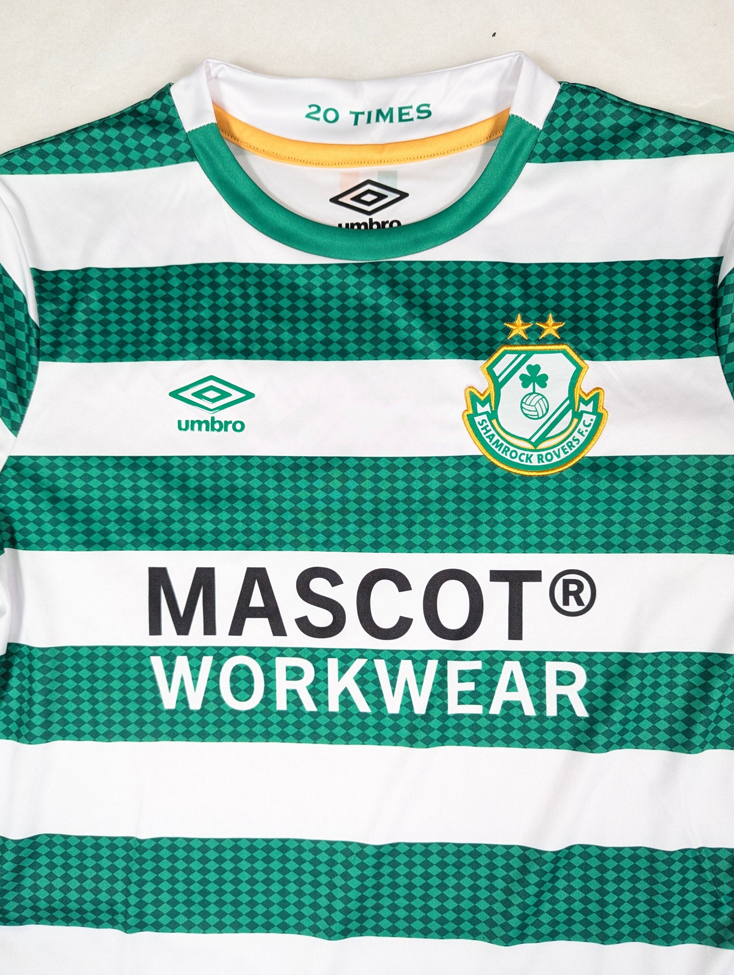 Shamrock Rovers Umbro Football Jersey 2023 (12-14 Years) [Excellent]