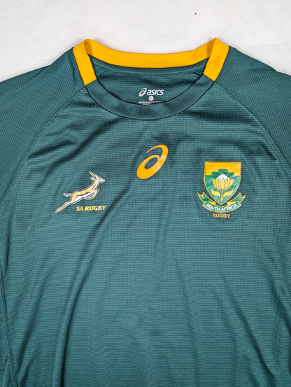 South Africa asics Rugby Jersey 2014 (L) [Good]