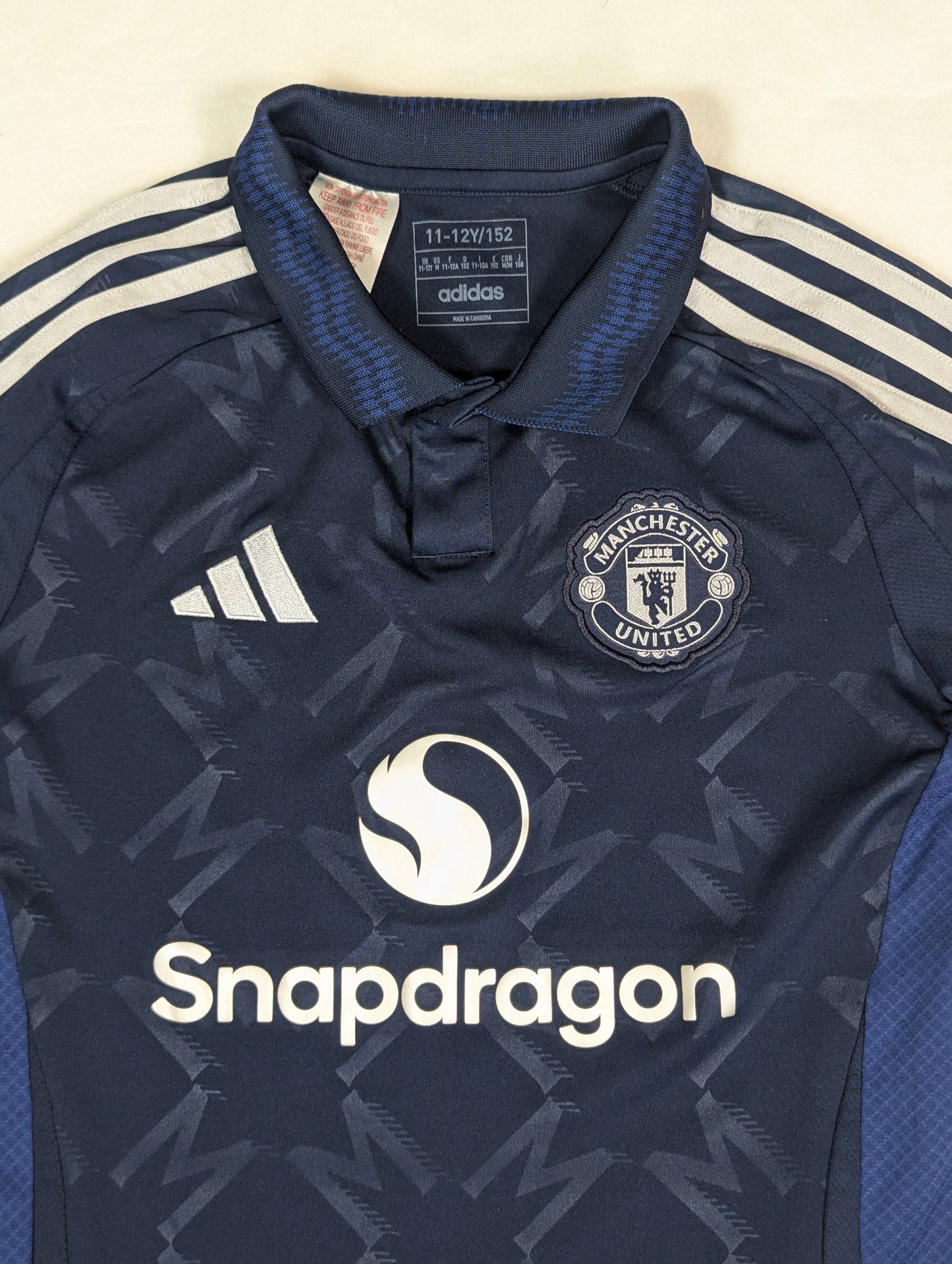 Manchester United adidas Football Jersey 2024 (11-12 Years) [Very Good]