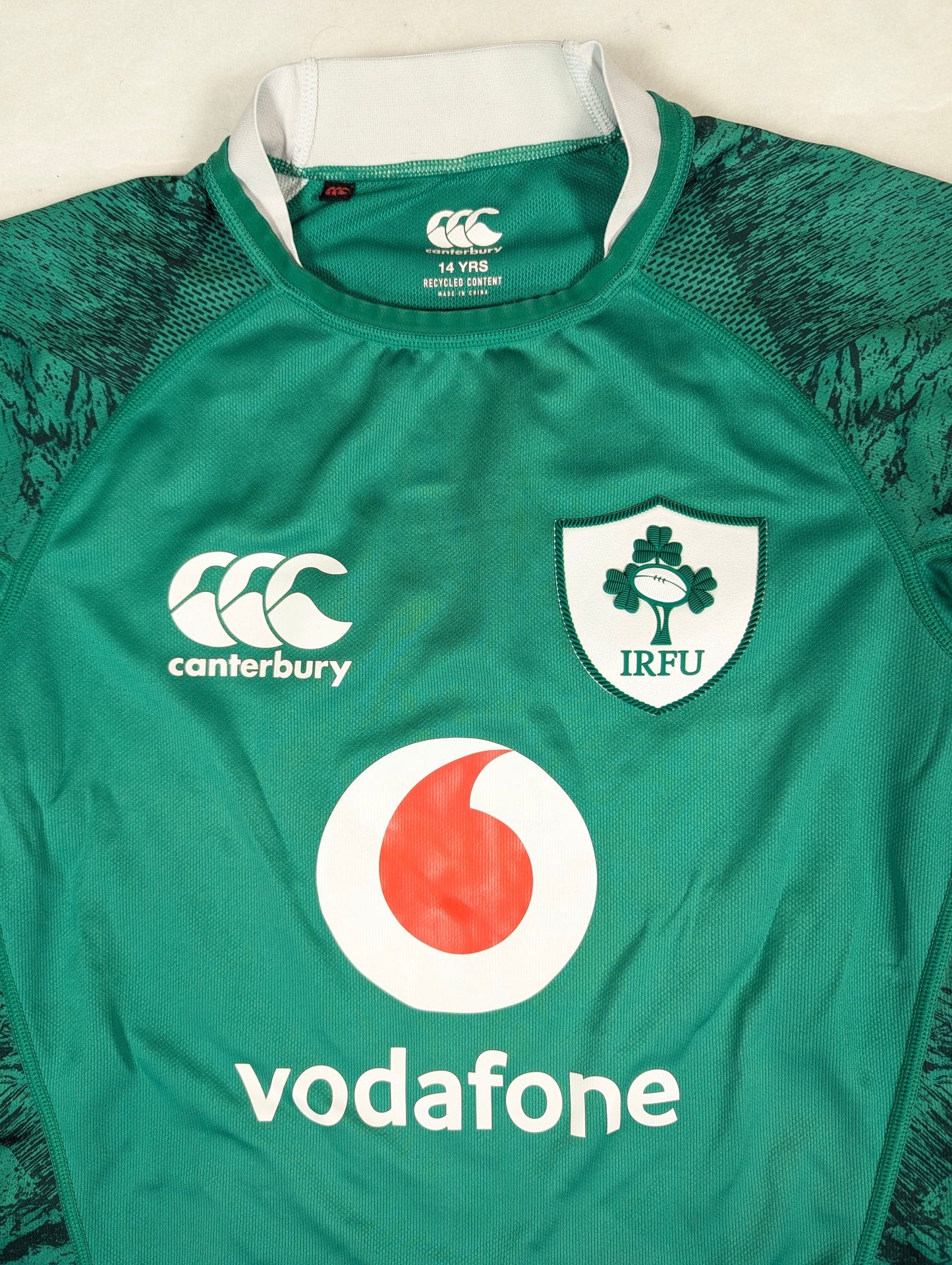 Ireland Canterbury Rugby Jersey 2021 (14 Years) [Excellent]