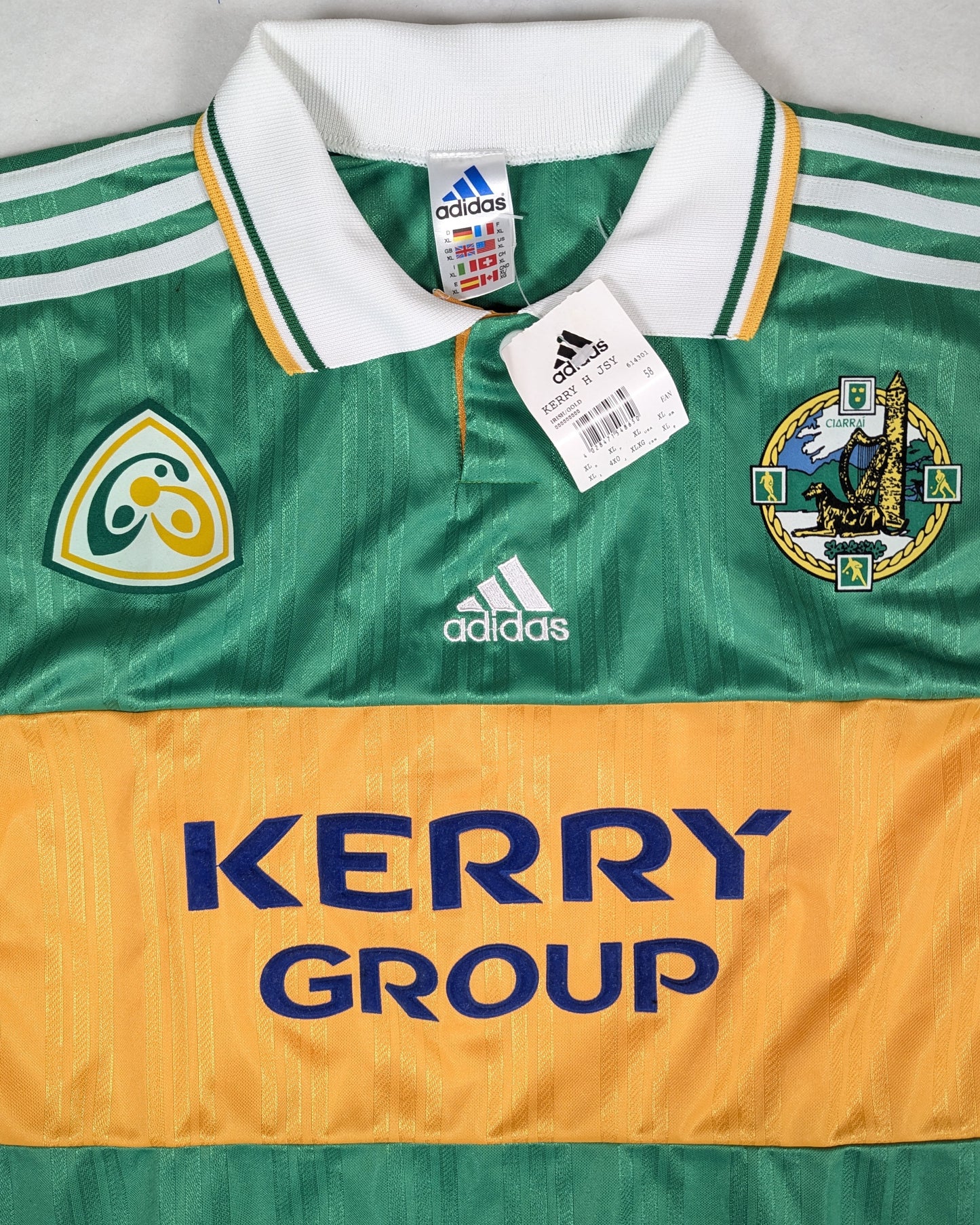 Kerry adidas GAA Jersey 1998 (XL) [New]