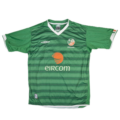 Republic of Ireland Umbro Football Jersey 2003 Duff #11 (M) [Very Good]