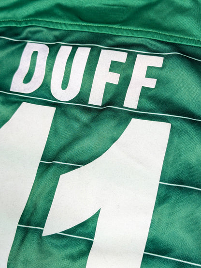 Republic of Ireland Umbro Football Jersey 2003 Duff #11 (M) [Very Good]