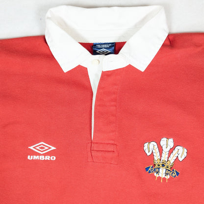 Wales Umbro Rugby Jersey 1991 (XL) [Good]