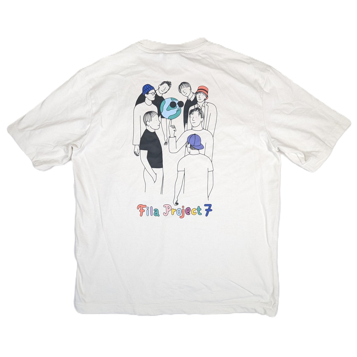 Project 7 FILA Streetwear T-Shirt (M) [Very Good]